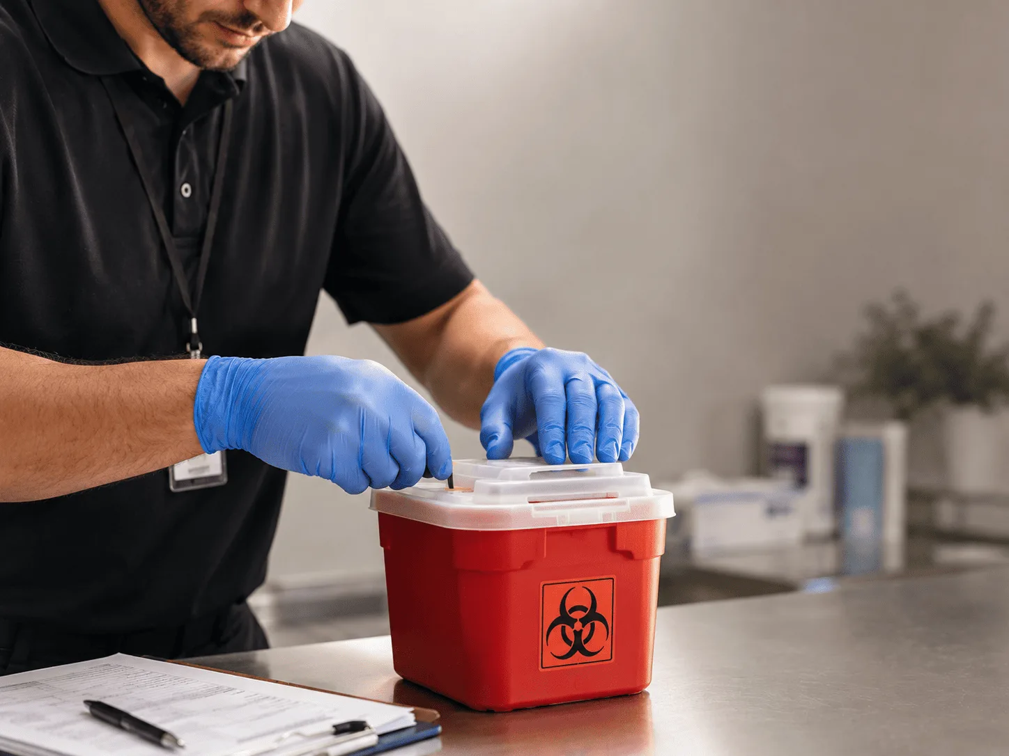 Why choose Sharps Waste Disposal in Onsted, MI